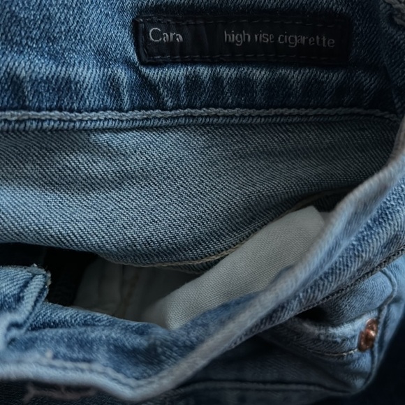Citizens of Humanity COH Cara High Rise Cigarette Ankle Jeans Sz 23 - Picture 4 of 5